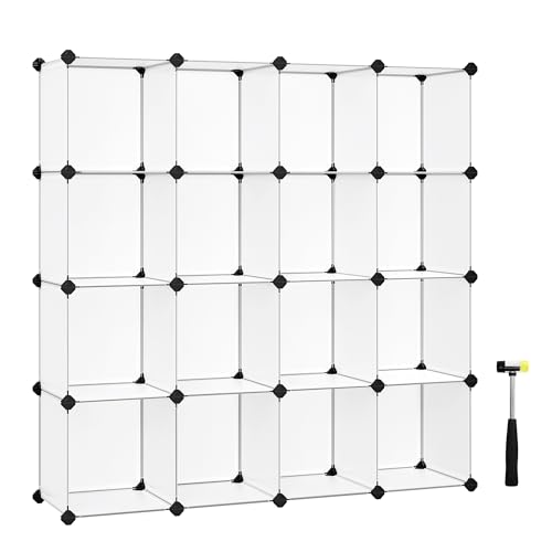 SONGMICS 16 Storage Unit, Shoe Rack, DIY Shelving System... - Maison & Cuisine Amazon Royaume-Uni à 19.68€