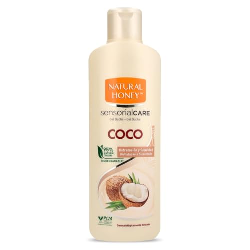 NATURAL HONEY gel de ducha coco bote 600 ml - Beauté & Parfums Amazon Espagne à 2.59€