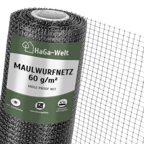 HaGa Filet anti-taupe en plastique, Largeur 1 m (au mètre) - Jardin & Extérieur Amazon France à 1.55€