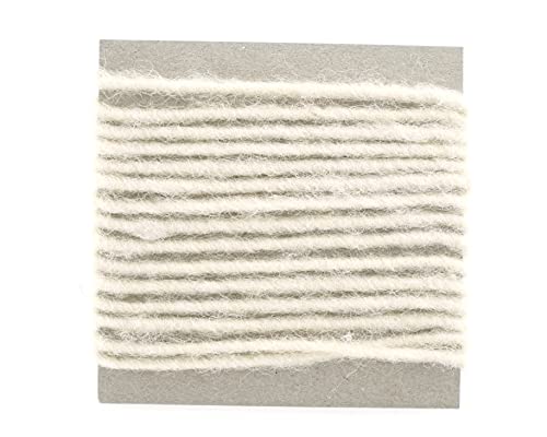 Wollkordel NATURWEISS/Wollweiss 3 m x 4 mm Wolldocht Ivory... - Maison & Cuisine Amazon Allemagne à 1.99€