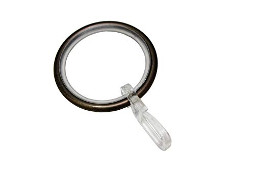 Gardinia Anelli per Tende aste per Tende con Ø 25 mm... - Amazon Italie à 9.77€