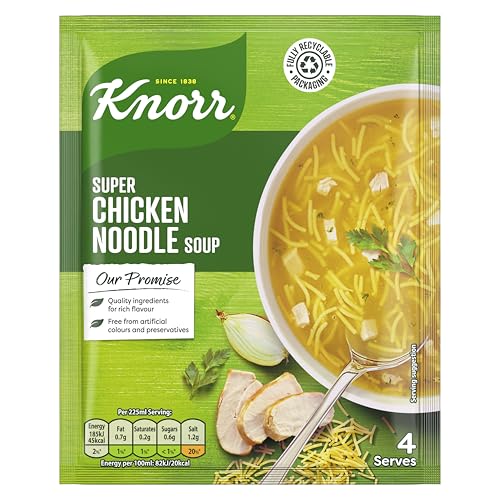 Knorr Super Chicken Noodle Soup Mix packet soup free from... - Épicerie en promo à 3.00€