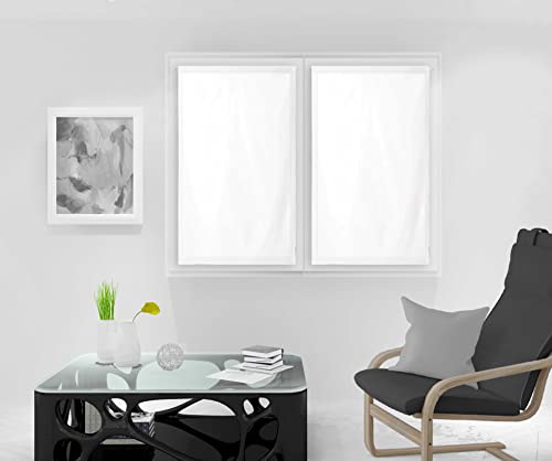 Soleil d'ocre Tenda Finestra, Poliestere, Bianco, 90 x 120... - Amazon Italie à 14.85€