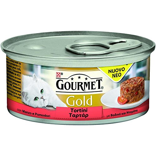 Gourmet Gold Tortini con Verdure Umido Gatti con Manzo e... - Animalerie Amazon Italie à 0.90€