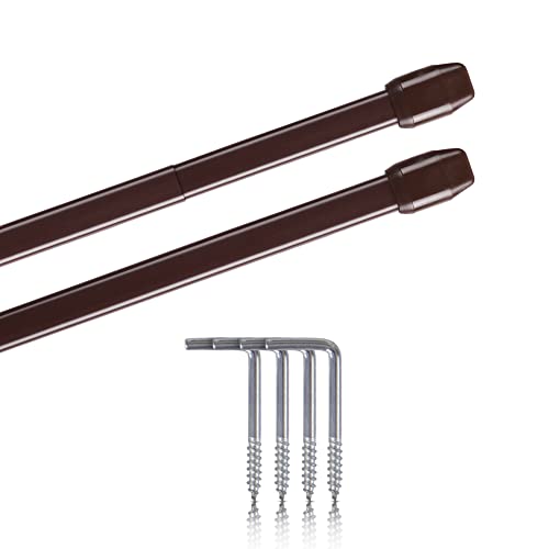 Vitragestangen 2er Pack ausziehbar, 2 Gardinenstangen mit... - Maison & Cuisine Amazon Allemagne à 1.99€