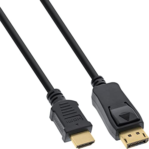 InLine 17184 Display Port vers HDMI câble 1.5 m Noir en promo à 12,57€ (-44%) sur Amazon FR