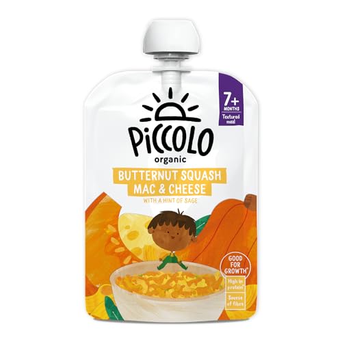 Piccolo Organic Baby Food, Butternut Squash Mac and Cheese... - Bébé & Puériculture Amazon Royaume-Uni à 2.00€