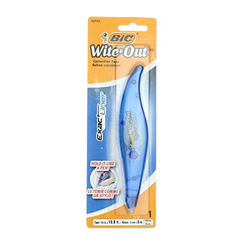 Wite-out Exact Liner ruban correcteur, non rechargeable... - Fournitures Bureau Amazon France à 12.95€