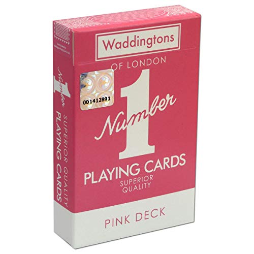 Waddingtons Number 1 Classic Pink Playing Card Game, play... - Jouets & Jeux Amazon Royaume-Uni à 3.49€