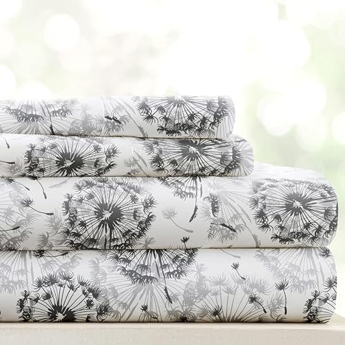 Linen Market Bettlaken-Set, Mikrofaser, Make a Wish, Grau... - Maison & Cuisine Amazon Allemagne à 14.33€