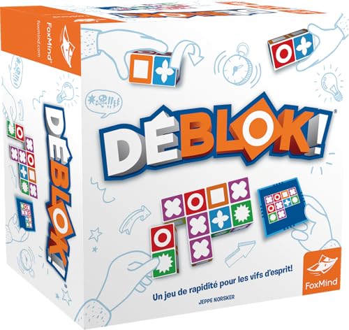 Asmodee - FoxMind - DEBLOK! - Gioco d'atmosfera per bambini... - Jouets & Jeux Amazon Italie à 25.00€