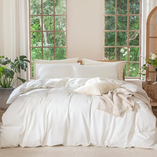 MOOMEE Parure de lit avec Housse de Couette 100% Coton... - Maison & Cuisine Amazon France à 65.24€