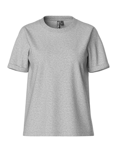 PIECES Pcria SS Fold Up tee Noos, Camiseta Mujer, Gris... - High-Tech & Électronique Amazon Espagne à 7.40€