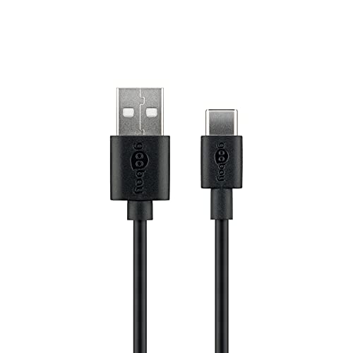 Goobay 45738 - Cable de carga USB-C, color negro - High-Tech & Électronique en promo à 4.40€
