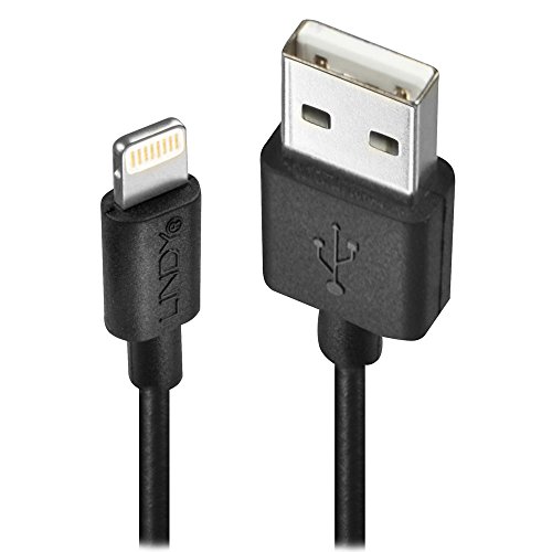 LINDY Câble USB Type A vers Lightning, Noir, 0.5m - High-Tech & Électronique Amazon France à 11.27€