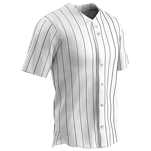 Champro Ace Maillot de Baseball en Polyester avec Boutons... - Sports & Fitness Amazon France à 22.21€