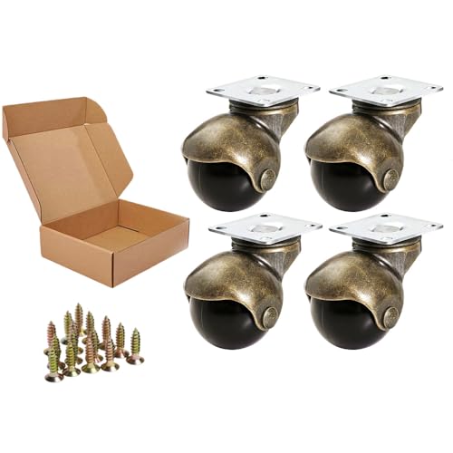 Anyke 1.5" (40mm) Antike Gold Schwenkbare Ball Caster Für... - Maison & Cuisine Amazon Allemagne à 14.56€
