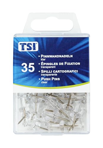 TSI Pinnwandnadeln Standard 35er Packung, Farbe... - Bon plan à 2.16€