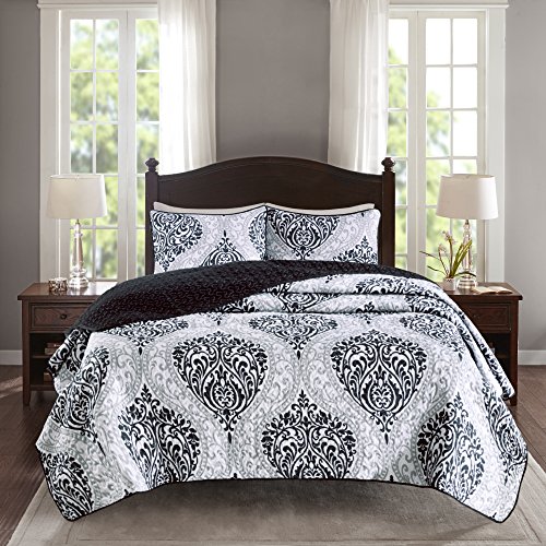 Comfort Spaces Quilt Coverlet Bedspread Ultra Soft Printed... - Maison & Cuisine Amazon Royaume-Uni à 11.21€
