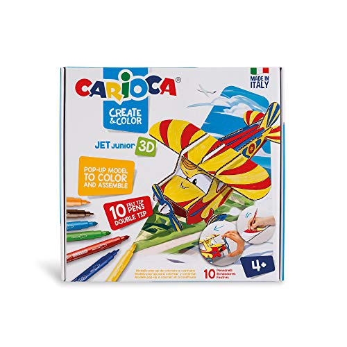 Carioca – Create and Color Pop-up 3D mit 10 Markern... - Auto & Moto Amazon Allemagne à 11.48€