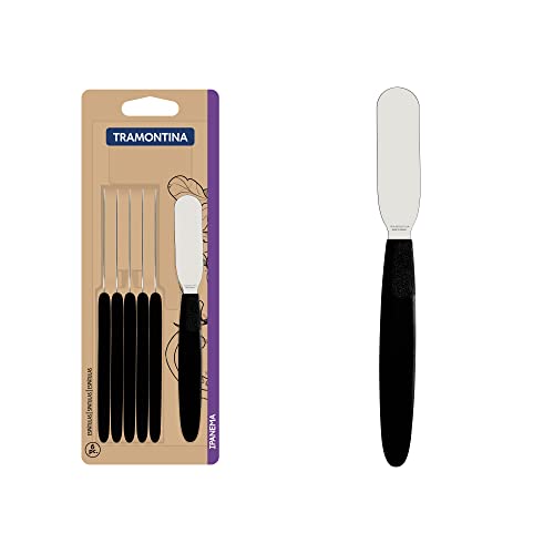 Tramontina 6pcs Butter Spreader Set (Black) - High-Tech & Électronique en promo à 4.00€
