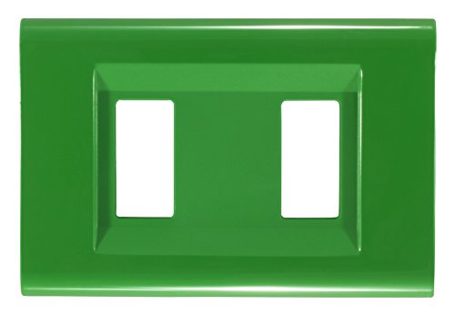 FEB 2582/V Placca Click a 2 Moduli, Verde - Amazon Italy à 3.01€
