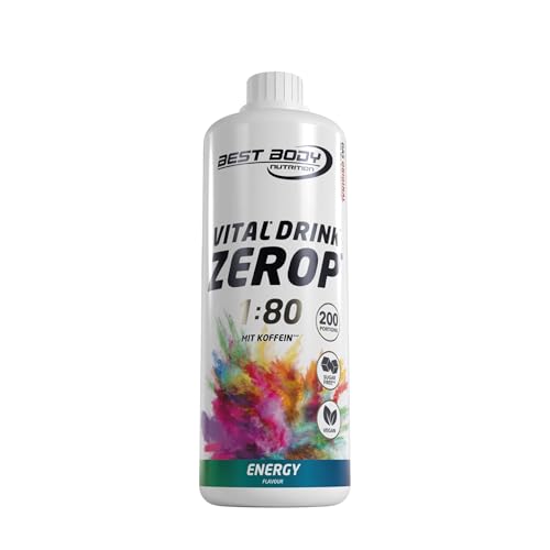 Best Body Nutrition Vital Drink ZEROP® - Energy mit 60 mg... - High-Tech & Électronique Amazon Allemagne à 9.06€