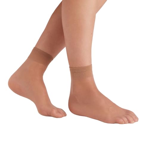 YSABEL MORA 15154 - TOBILLERO 2 PARES mujer color: BEIGE... - Mode & Vêtements Amazon Espagne à 2.50€