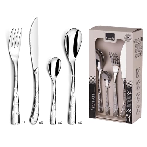Amefa Fiocco - Posate 24 pezzi - Bon plan à 27.73€