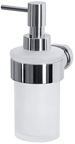 Spirella Distributeur de Savon à Fixer Verre & Acier chromé... - Bricolage & Outils en promo à 21.50€