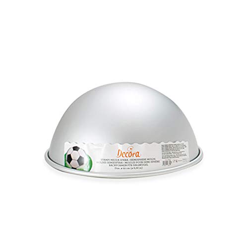 DECORA 0062955 Anodized Aluminum Hemisphere Cake PAN Ø 20 X... - Home & Kitchen Amazon UK à 10.32€