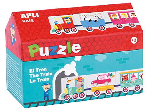 APLI Kids - Scatola puzzle casetta treno, 20 pezzi (16485) - Jouets & Jeux Amazon Italie à 9.90€