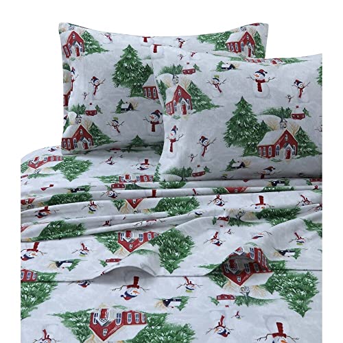 Tribeca Living 100% Cotton Flannel Sheet Set - Deep Pocket... - Home & Kitchen Amazon UK à 42.26€