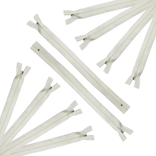 Trimz Lot de 10 Fermetures éclair unidirectionnelles Crème... - Auto & Motorcycle Amazon France à 4.86€