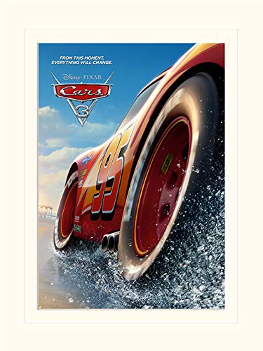 Disney Cars 3 (Beach) 30 x 40 cm montée d'impression - Auto & Moto Amazon France à 10.79€
