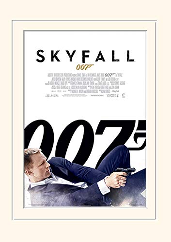 James Bond (Skyfall One Sheet - White 30 x 40 cm montée... - Maison & Cuisine Amazon France à 10.79€