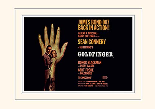 James Bond (Goldfinger - One-Sheet 30 x 40 cm Montée... - Maison & Cuisine Amazon France à 10.79€
