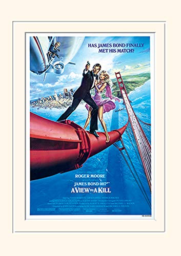 James Bond (A View to a Kill One-Sheet 30 x 40 cm montée... - Maison & Cuisine Amazon France à 10.79€