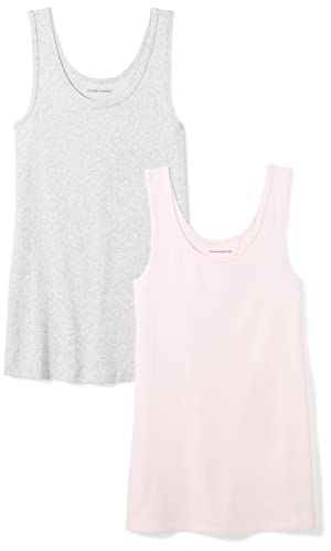 Amazon Essentials 2-pack Tank, camisa Mujer, Rosa (Light... - Home & Kitchen Amazon Spain à 8.36€