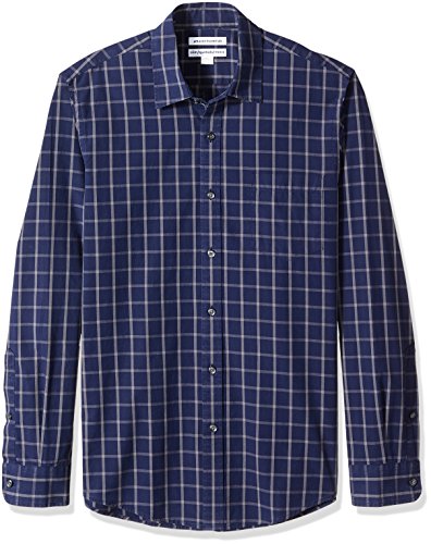 Amazon Essentials Camicia in Popeline a Maniche Lunghe Slim... - Amazon Italie à 11.64€