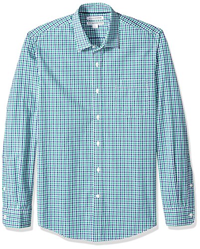 Amazon Essentials Camisa de Popelín de Manga Larga y Ajuste... - Amazon Espagne à 8.95€