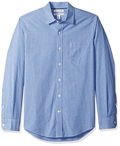 Amazon Essentials Camicia in Popeline a Maniche Lunghe Slim... - Amazon Italie à 11.16€