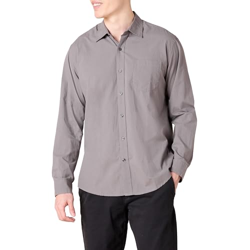 Amazon Essentials Camisa Informal de Popelina con Manga... - Amazon Espagne à 12.26€