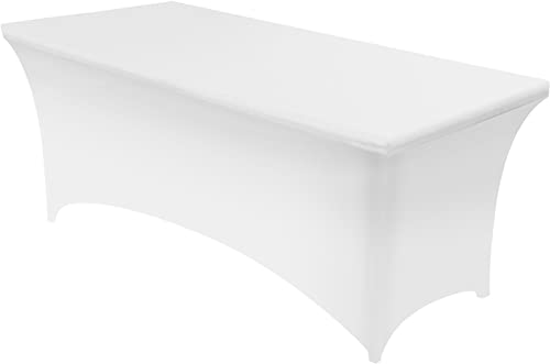 Utopia Kitchen Spandex Table Cloth [4FT, White] Tight... - Home & Kitchen Amazon UK à 10.51€