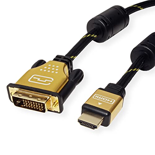 Roline GOLD Cable de monitor DVI-HDMI, ST-ST, (24+1) doble... - High-Tech & Électronique Amazon Espagne à 23.45€