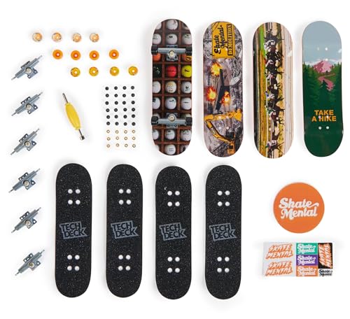 Tech Deck 96mm Fingerboards 4-Pack (Styles Vary) - Amazon UK à 12.99€