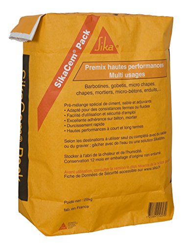 SIKA - Prémix pour la réalisation de barbotines, chapes... - Jouets & Jeux Amazon France à 45.71€