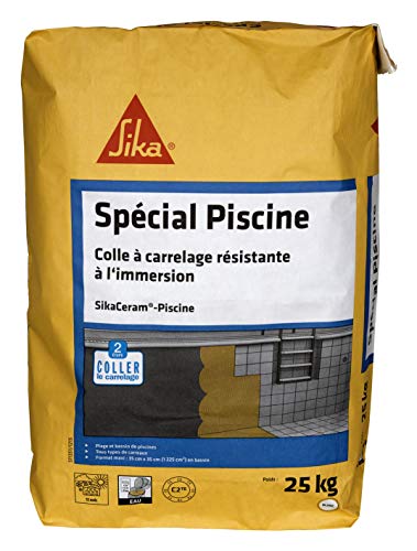 SIKA - Colle à carrelage extérieur spéciale piscine (classe... - High-Tech & Électronique Amazon France à 39.90€