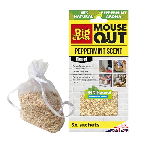 Anti Mouse Scent Sachet - 5-Pack Mouse Deterrent Mint... - Home & Kitchen Amazon UK à 2.69€