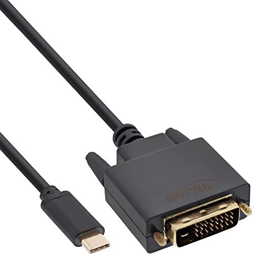 InLine Câble écran USB â€“ USB C Mâle vers DVI Mâle (DP... - Tech & Electronics Amazon France à 25.48€